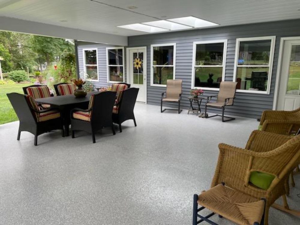Superior Outdoor Patio Floor Coatings in East Hampton, CT